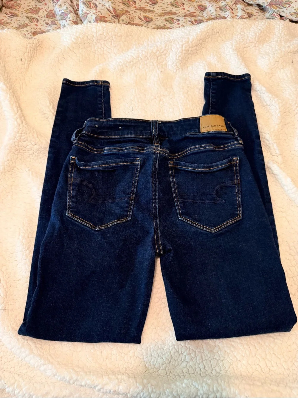 American Eagle Outfitters Dark Indigo Skinny Jeans